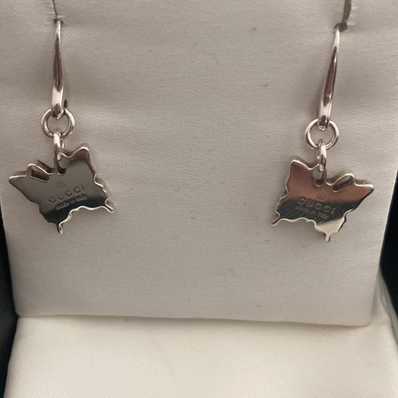 GUCCI BUTTERFLY EARRINGS - Picture 5 of 6